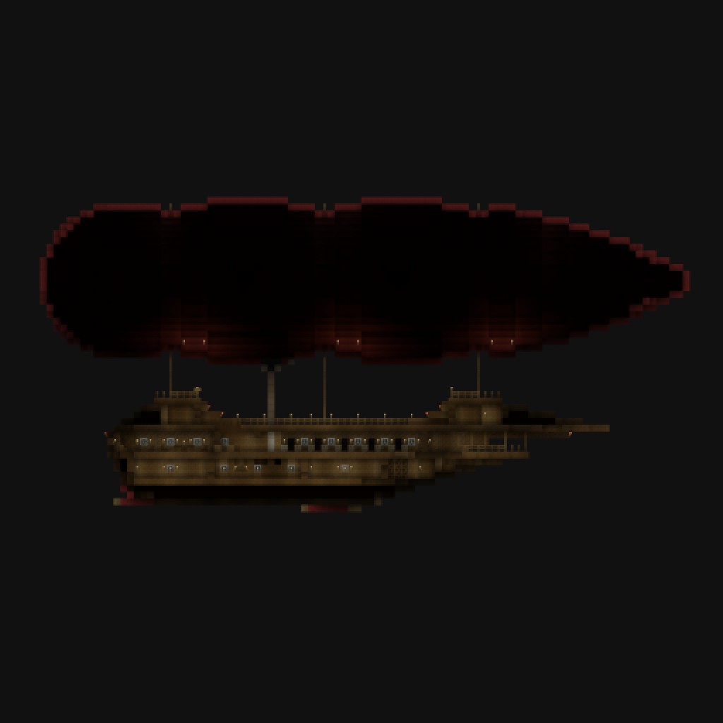 Minecraft - Blocky - Airship [Cycles] preview image 3